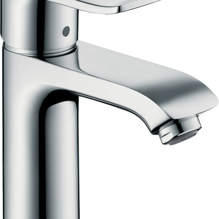 hansgrohe Metris Einhebel-Waschtischmischer 110 ohne Ablaufgarnitur, Chrom