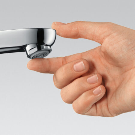 hansgrohe Focus Einhebel-Waschtischmischer 100 mit Zugstangen-Ablaufgarnitur, Chrom