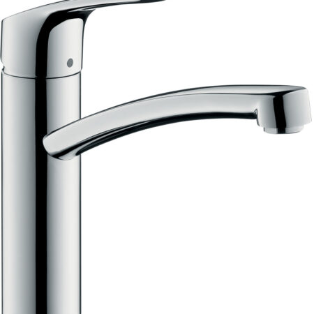 hansgrohe Focus M41 Einhebel-Küchenmischer 160, Niederdruck/offene Warmwasserbereiter, 1jet, Chrom
