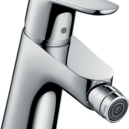 hansgrohe Focus Einhebel-Bidetmischer mit Zugstangen-Ablaufgarnitur, Chrom