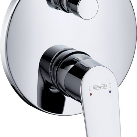hansgrohe Focus Einhebel-Wannenmischer Unterputz für iBox universal, Chrom