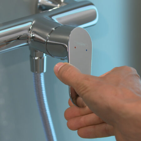 hansgrohe Focus Einhebel-Brausemischer Aufputz, Chrom