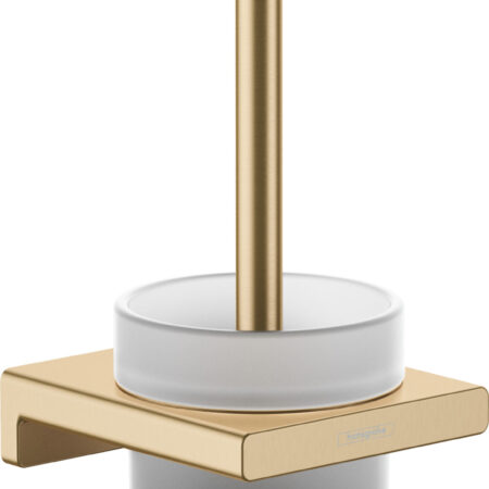 hansgrohe AddStoris Q Toilettenbürstenhalter Wandmontage, Brushed Bronze