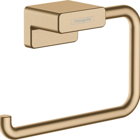 hansgrohe AddStoris Q Toilettenpapierhalter, Brushed Bronze