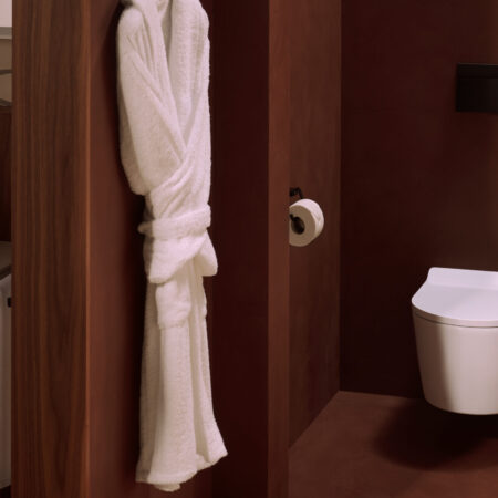 hansgrohe AddStoris Q Toilettenpapierhalter, Mattschwarz