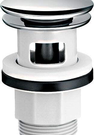 hansgrohe Ablaufgarnitur Push-Open für Waschtisch und Bidet, Chrom