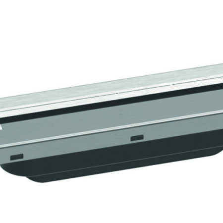 hansgrohe RainDrain Flex Fertigset Duschrinne 900 kürzbar zur Wandmontage, Edelstahl gebürstet