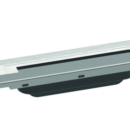 hansgrohe RainDrain Flex Fertigset Duschrinne 1200 kürzbar zur Wandmontage, Edelstahl gebürstet
