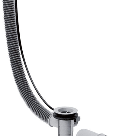 hansgrohe Flexaplus Grundkörper Ablauf- und Überlaufgarnitur für Normalwannen