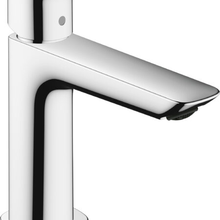 hansgrohe Logis Einhebel-Waschtischmischer 110 Fine CoolStart mit Zugstangen-Ablaufgarnitur, Chrom, PHASEOUT