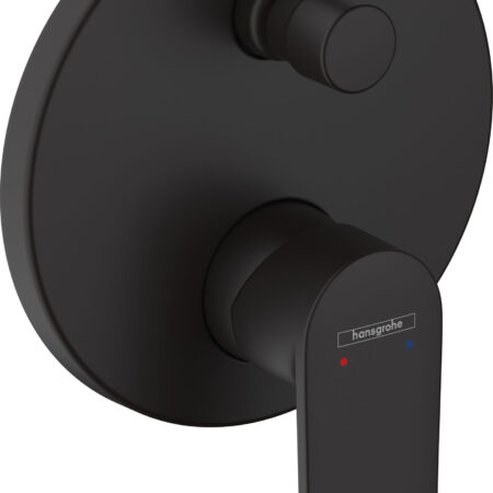 hansgrohe Vernis Blend Einhebel-Wannenmischer Unterputz für iBox universal, Mattschwarz