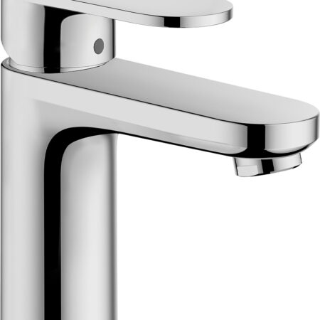 hansgrohe Vernis Blend Einhebel-Waschtischmischer 100 mit Metall Zugstangen-Ablaufgarnitur, Chrom, PHASEOUT