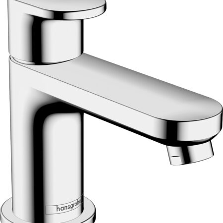 hansgrohe Vernis Blend Standventil 70 mit Hebelgriff für Kaltwasser oder vorgemischtes Wasser ohne Ablaufgarnitur, Chrom