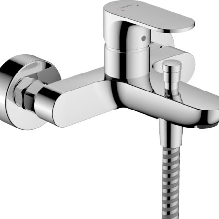 hansgrohe Rebris S Einhebel-Wannenmischer Aufputz, Chrom, PHASEOUT