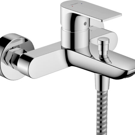 hansgrohe Rebris E Einhebel-Wannenmischer Aufputz, Chrom, PHASEOUT