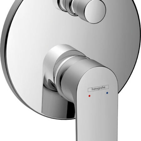 hansgrohe Rebris E Einhebel-Wannenmischer Unterputz für iBox universal, Chrom