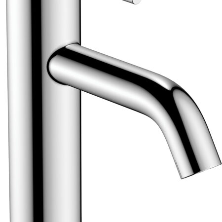 hansgrohe Tecturis S Einhebel-Waschtischmischer 80 CoolStart EcoSmart+ mit Zugstangen-Ablaufgarnitur, Chrom