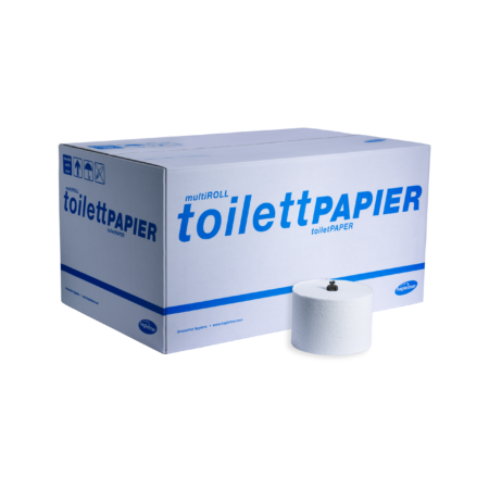 Hagleitner MultiRoll WC Papier 3lagig weiß, 32 Rollen pro Karton