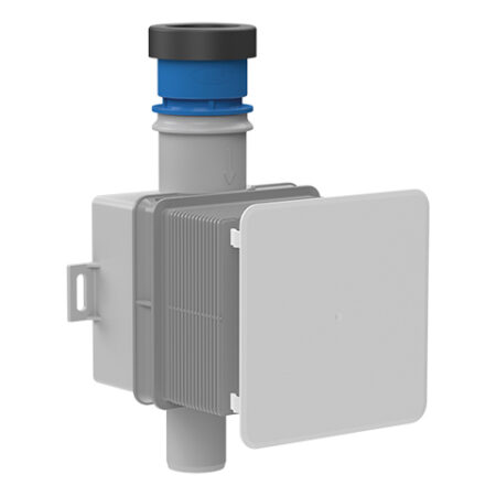 HL138NH - Klimageräte-UP-Siphon mit Hygiene Anschlussadapter, DN32 - 100x100 mm