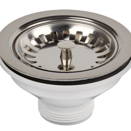 HL14/90 - Ablaufventil (Korbventil) für Ablauföffnungen d 90mm, Anschlussgewinde 6/4"