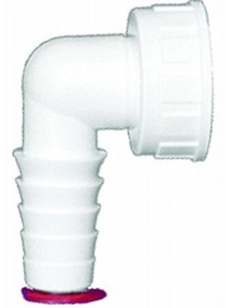 HL19.0 - Waschgeräte-Anschlussknie 1 x 3/4 Zoll, flachdichtend