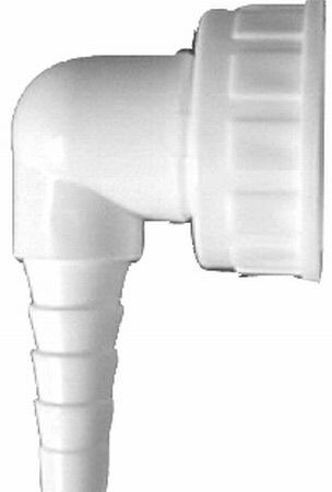 HL19.2 - Waschgeräte-Anschlussknie für Schläuche 8-13mm
