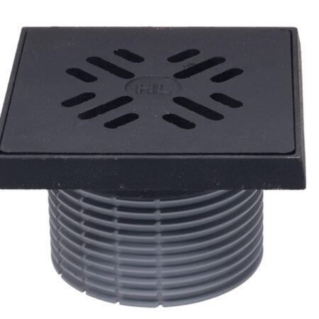 HL39G - Aufsatz d 110mm, Gussrahmen 150x150mm / Gussrost 137x137mm