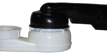 HL500-6/4 - Badewannensiphon DN40/50x6/4' mit Kugelgelenk