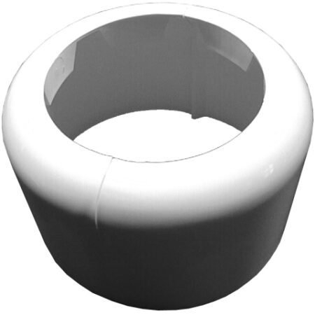 HL7.WE - WC-Rosette teilbar DN110, weiß