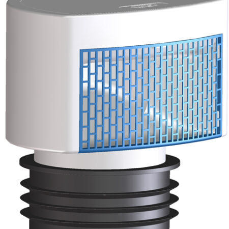 HL901 - Rohrbelüfter DN75/90/110 mit integrierter Wärmedämmung und massiver Lippendichtung