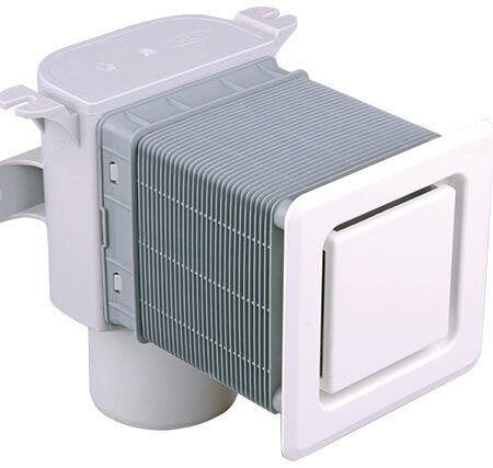 HL905N - Unterputzrohrbelüfter, flach