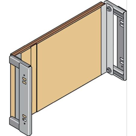 GE Huter Befestigungsplatte 50x30 cm fuer UP-Ventile, Luefter, Wz, Trockenbau