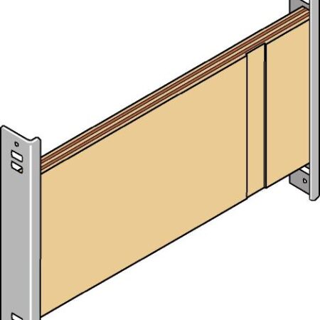 GE Huter Befestigungsplatte fuer mittelschwere Lasten 50 x 36cm