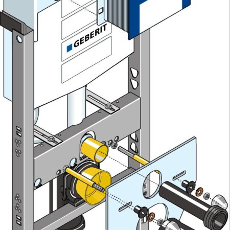 GE Huter Montageelement WWC UP320 fuer Trockenbau, Vor- und Inwand