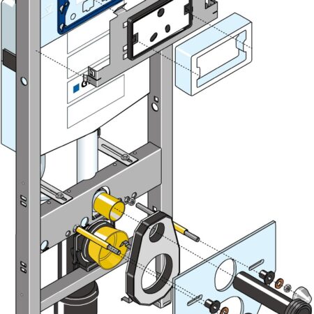 GE Huter Montageelem. WWC UP320 BS EI90 fuer Trockenbau, Schacht/Trennwaende