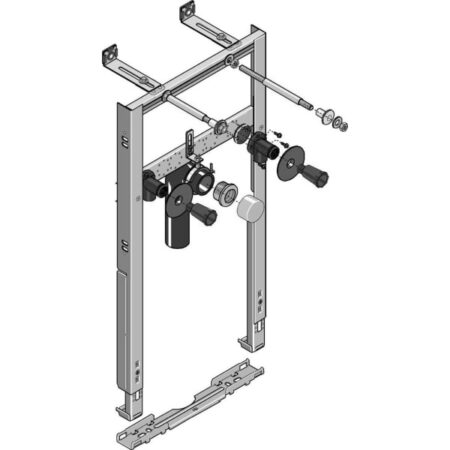 GE Huter Montageelement WT f Einlocharm. mit Huter Arm.AW, Massiv- und Trockenbau