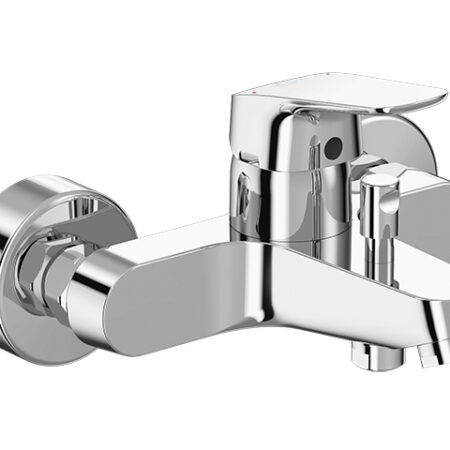 Ideal Standard Badearmatur Aufputz Ceraflex, Ausladung 162mm, Chrom