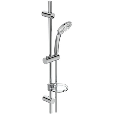 Ideal Standard Brausekombination Idealrain 720mm 3-Funktionshandbrause, Durchmesser:100mm Chrom