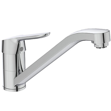 Ideal Standard Küchenarmatur Ceraflex, Niederdruck, mit Rohrauslauf, Ausladung 228 mm, Chrom