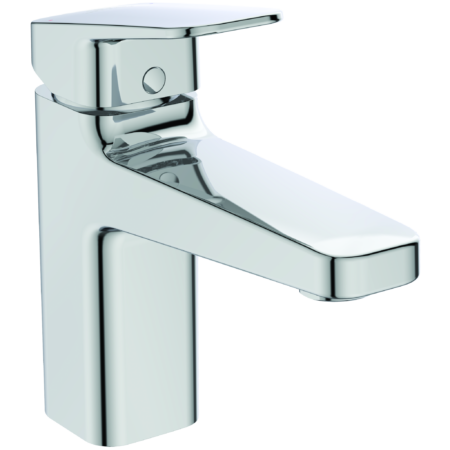 Ideal Standard Waschtischarmatur Ceraplan H90 mit Ablaufgarnitur Ausladung 124mm Chrom