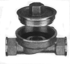 Ista Standard Einrohranschlusstueck 140-00 1/2" IG  94mm