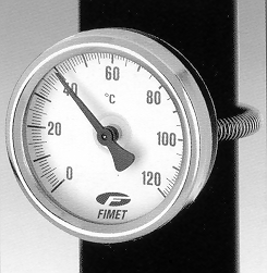 Anliegethermometer 0-120° 63mm