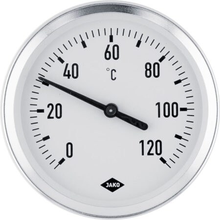 Anliege-Thermometer Fig.2612  80 mm Durchmesser 0-120 Grad C