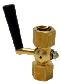 Manometerhahn 4020, 1/2"(Fig. 45) Mssg. PN16, Muffe/drehbare Muffe