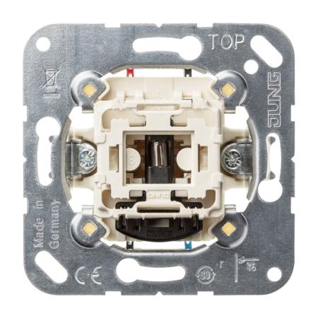 Wipp-Kontrollschalter (Einsatz) 10 AX 25 0 V~, Universal Aus-Wechsel
