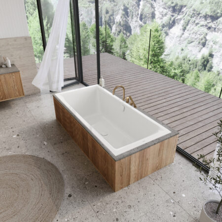 KALDEWEI PURO NEXT DUO Mod.1439, 1800x800mm, alpinweiß, Achtung: bitte erforderliches Zubehör mitbestellen !