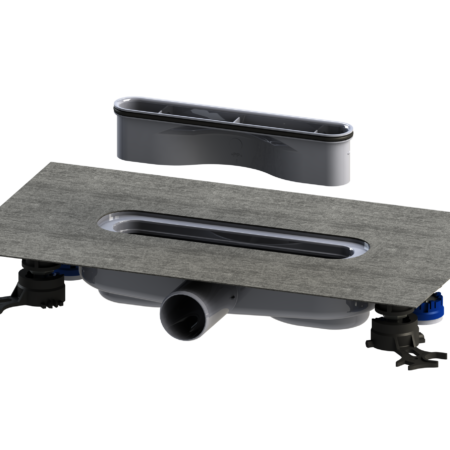 KALDEWEI Ablaufgarnitur Mod.4204 FlowDrain HORIZONTAL FLAT