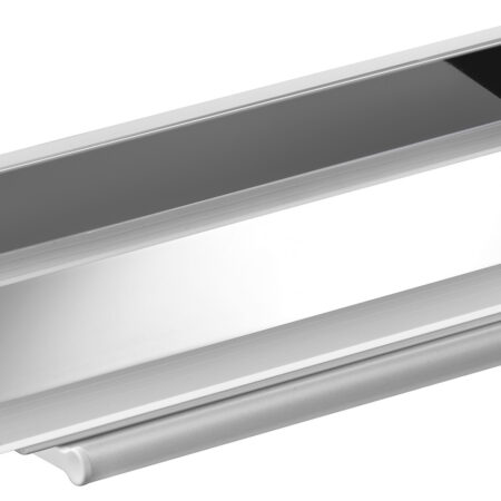 KEUCO EDITION 11 Duschablage mit Glasabzieher verchromt/silber-eloxiert