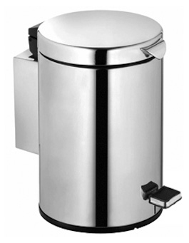 KEUCO PLAN Hygieneabfallbehälter wandhängend Chrom-finish