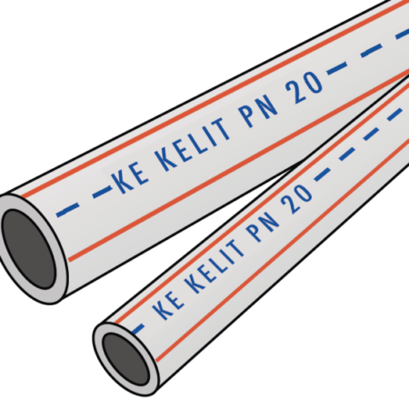 KE00 KELEN PP-RCT Rohr - PN20 75x12,5